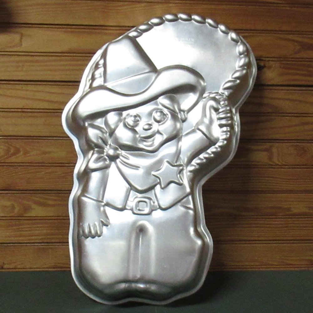 1981 Wilton Li'l Cowboy Cake Pan